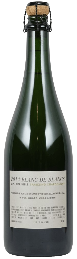 2014 Santa Rita Hills Sparkling Chardonnay Blanc de Blancs