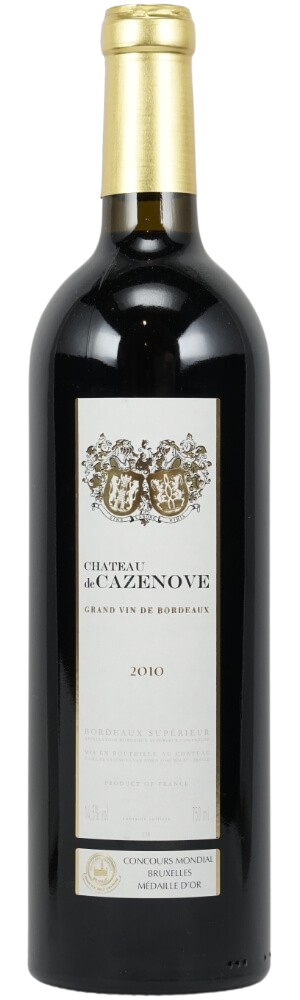 2010 Château Cazenove