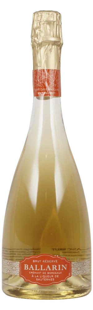 Ballarin Crémant de Bordeaux à la Liqueur de Sauternes Brut Réserve