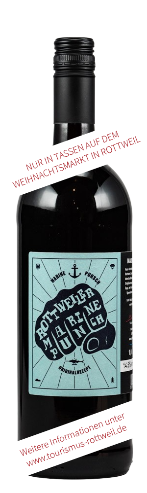 Rottweiler Marine Punsch |NUR IN TASSEN auf dem Weihnachtsmarkt in Rottweil verfügbar!