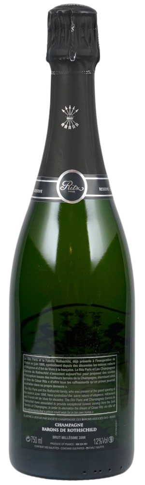 2008 Champagne Millésimes Reserve "RITZ"