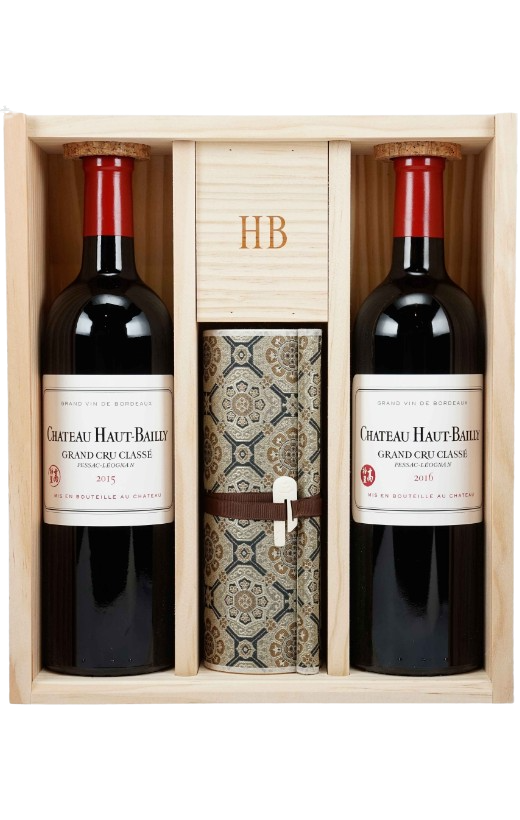 Château Haut-Bailly "The Lanting Box" Shuo Yuan 2015 & 2016 | 2 Flaschen