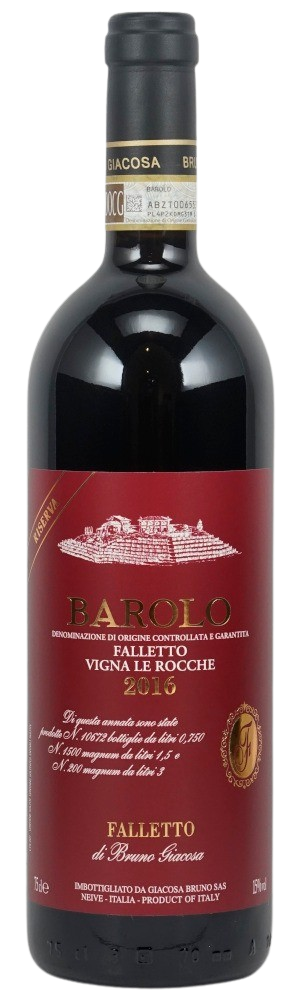 2016 Barolo Falletto Vigna Le Rocche Riserva