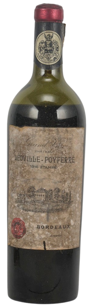 1916 Château Léoville Poyferré - Füllstand: MS