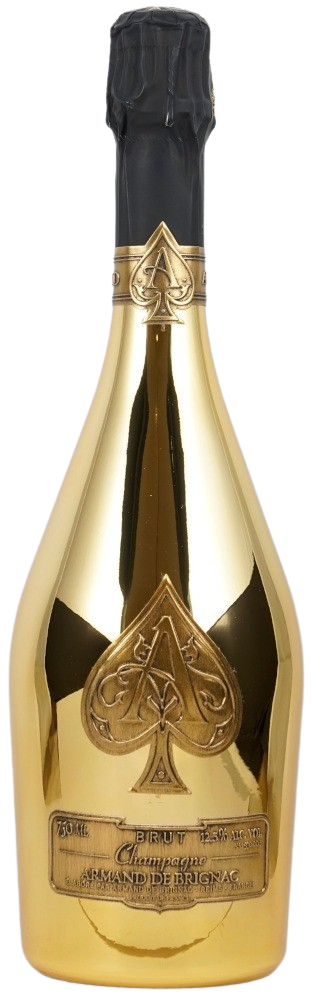 Armand de Brignac 'Ace of Spades' - Brut Gold Champagne - Velvet Bag