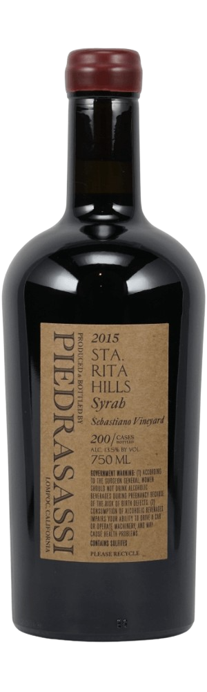 2015 Syrah Sebastiano & Patterson Vineyard